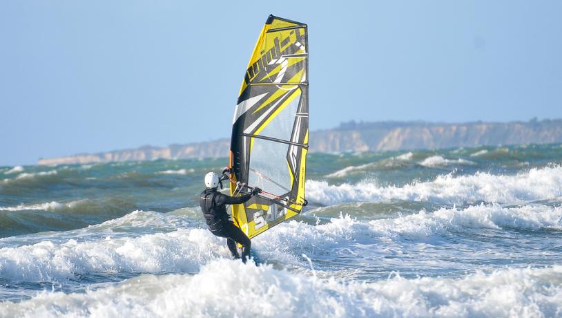 Windsurfing på Langeland