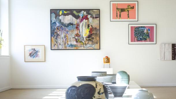 Fællesudstilling kunstnernes åben døre