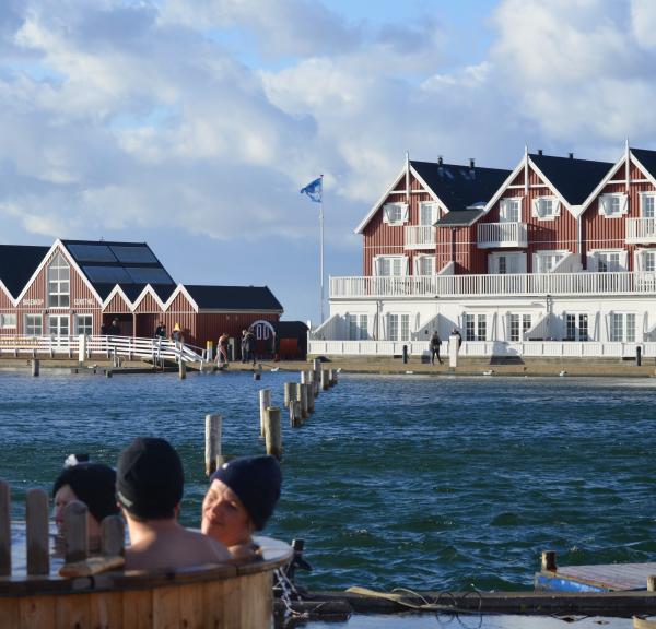 Vinterbaderfestival i Bagenko, på Langeland